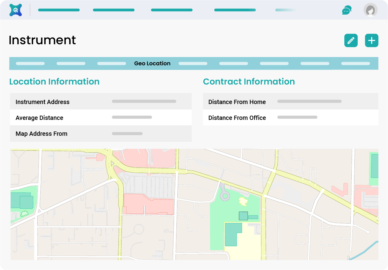 Features for Instrument Service Operations