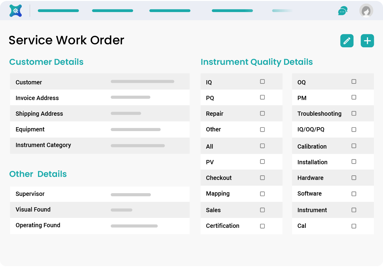 Features that Streamline Service Work Orders