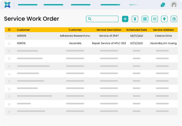 Easy Maintenance and Order Placement